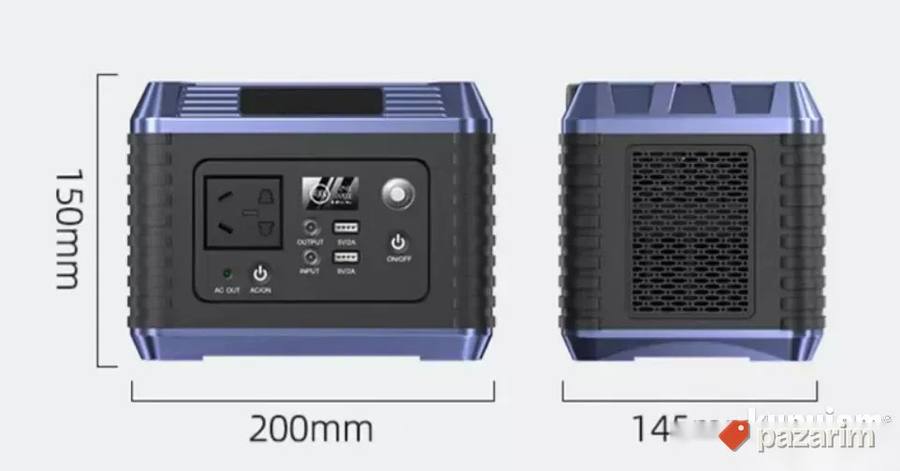 HIT! XM02D Prenosni Solarni Generator 200W Stanica Napajanje 7