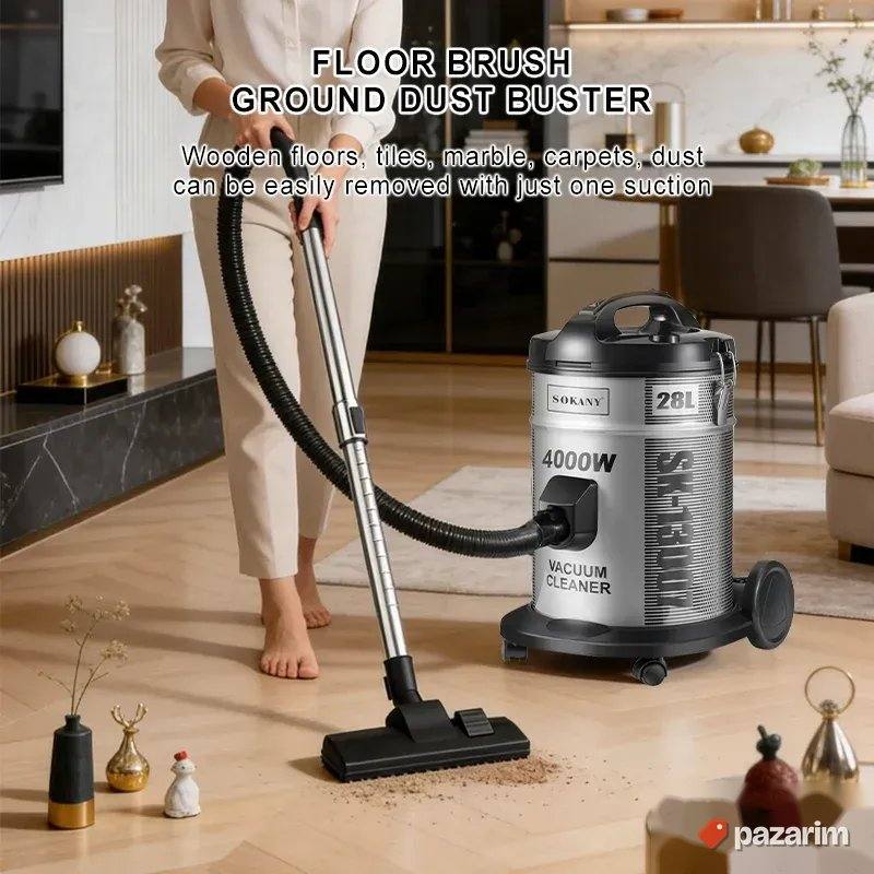 HIT! Profi Sokany SK-13007 Industrijski Usisivac 4000w/28L 8