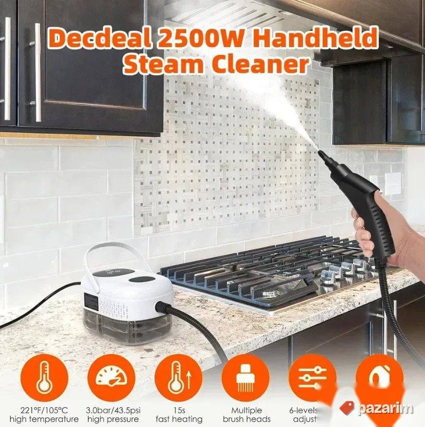 HIT! Višenamenski Paročistač 2500W – LCD verzija 3