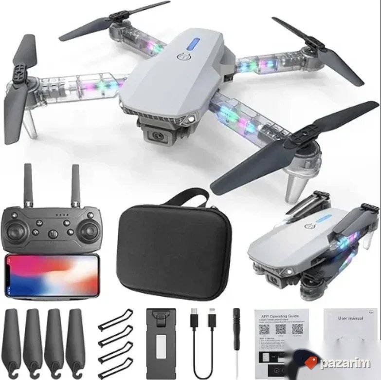 HIT! Dron E99 sa HD kamerom + torba, oprema i set propelera 1