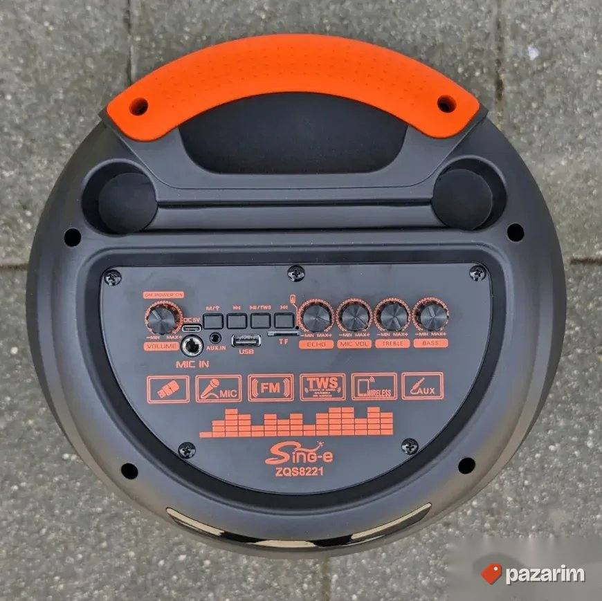 HIT! "THUNDER" Bluetooth Zvučnik 80cm + Mikrofon bezicni 6