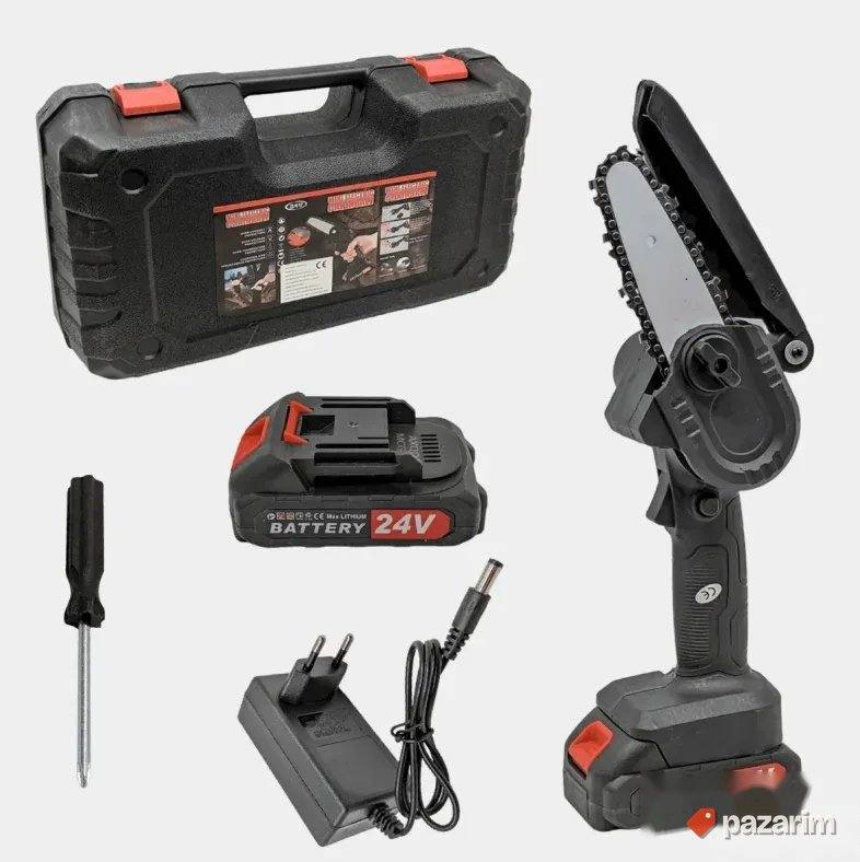 HIT! AKU Motorna Testera 24V + DVE baterije i kofer 1