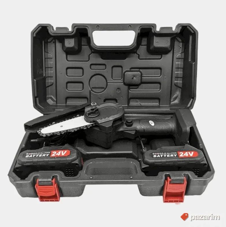 HIT! AKU Motorna Testera 24V + DVE baterije i kofer 3
