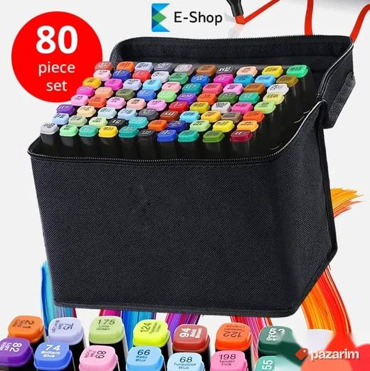 HIT! 80-DELNI Set Flomastera + Torba