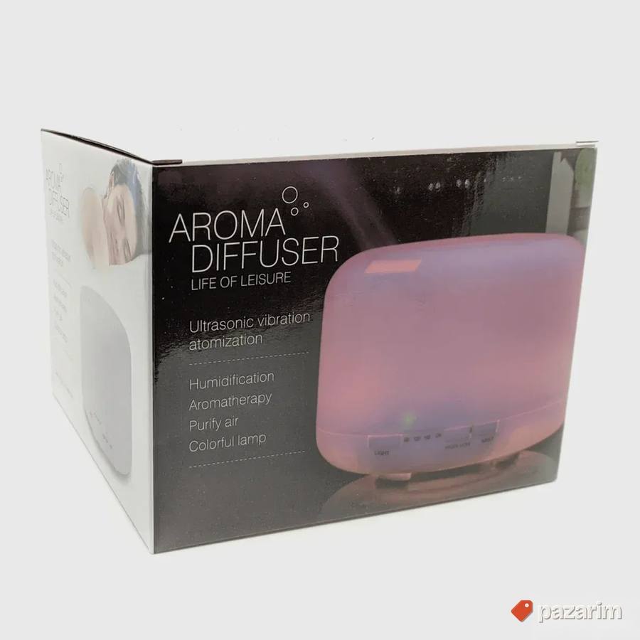 HIT! MEGA 500ml Difuzor Lampa Aromatherapy + daljinski 5