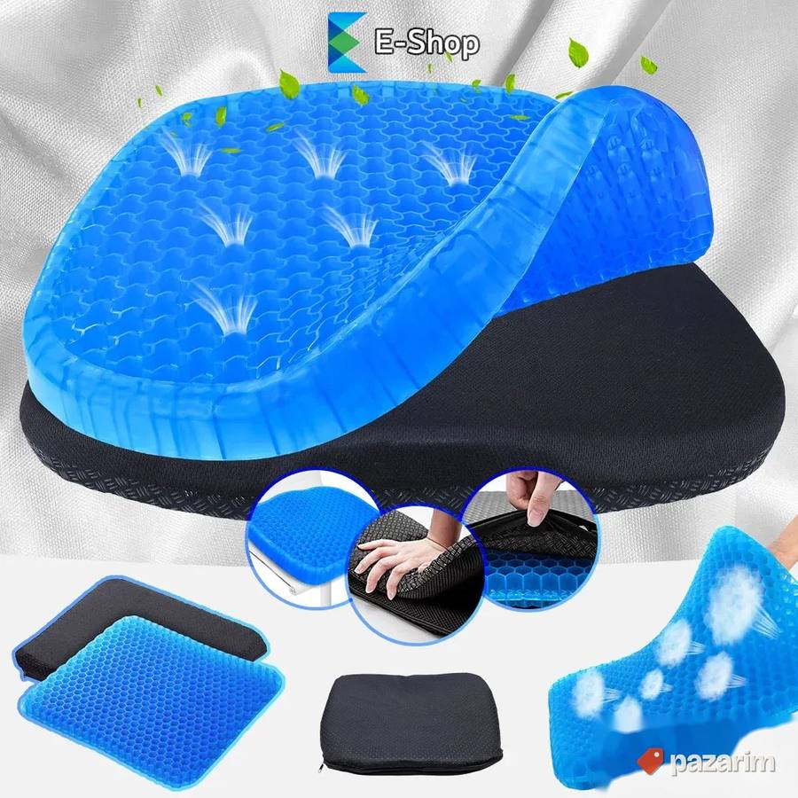 HIT! Ergonomski Jastuk Za Sedenje + Navlaka - za sve stolice 2
