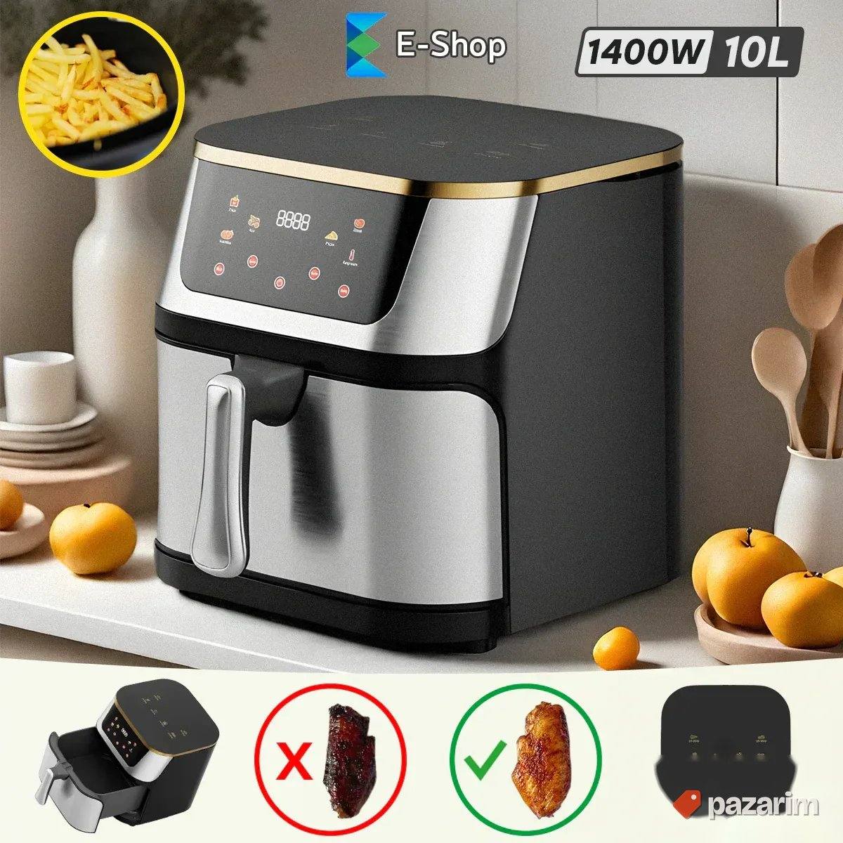 HIT! Air Fryer 10L - Friteza na vruć vazduh 1