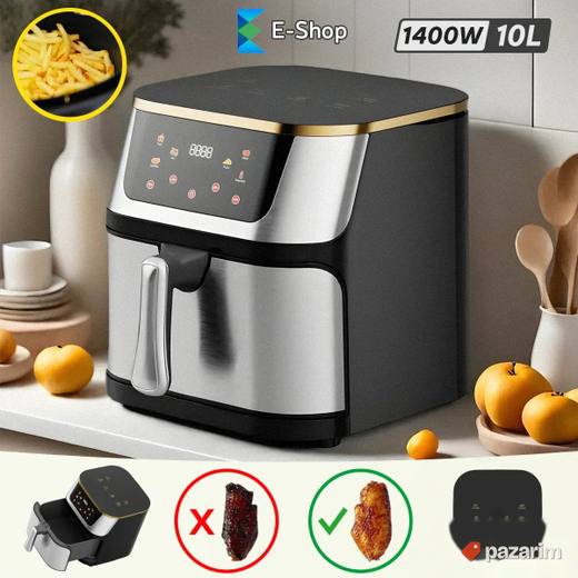 HIT! Air Fryer 10L - Friteza na vruć vazduh