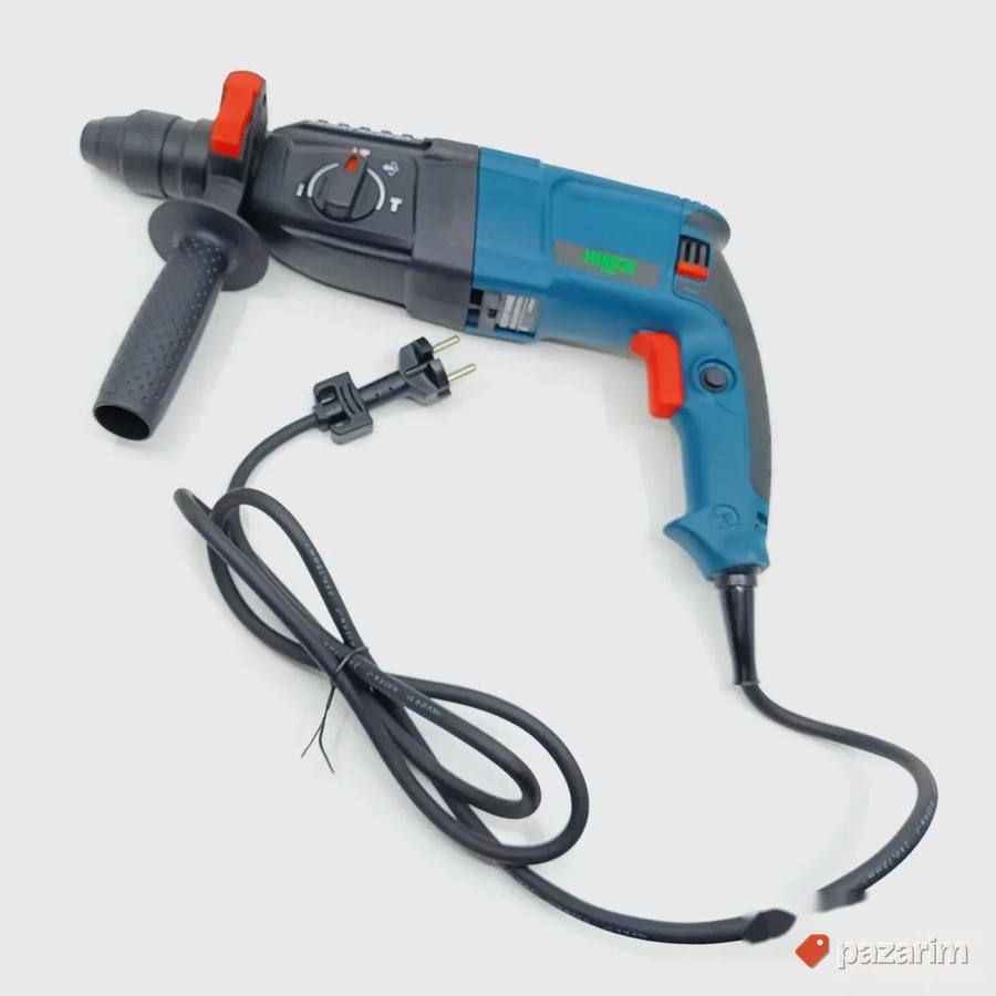 NOVO! Hanson Udarna Čekić Bušilica 2650W + Dodatna Glava 3