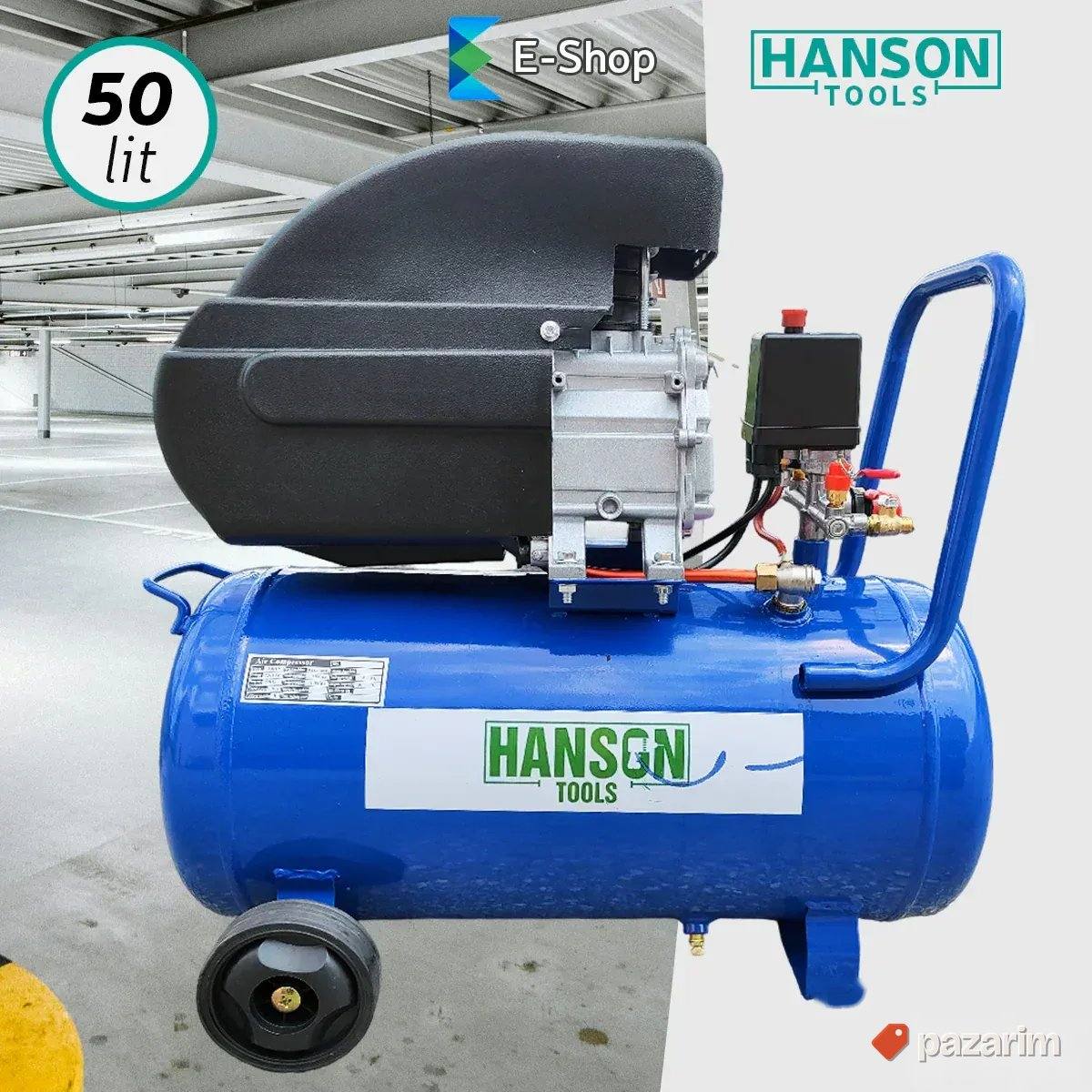 HIT! Hason Kompresor Sa Dva Izlaza - 50 Litara 1