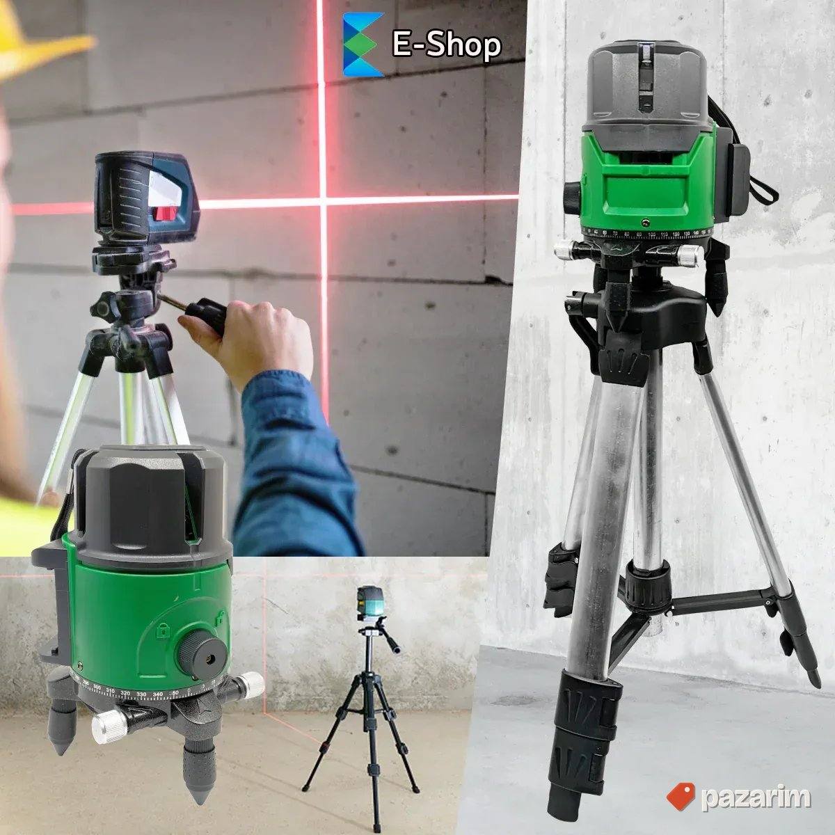 HIT! Laserski Nivelir sa Stalkom - Linijski Laser 1