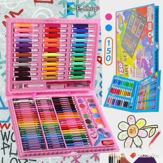 HIT! Likovni Set "Kids" - Plavi i Roze