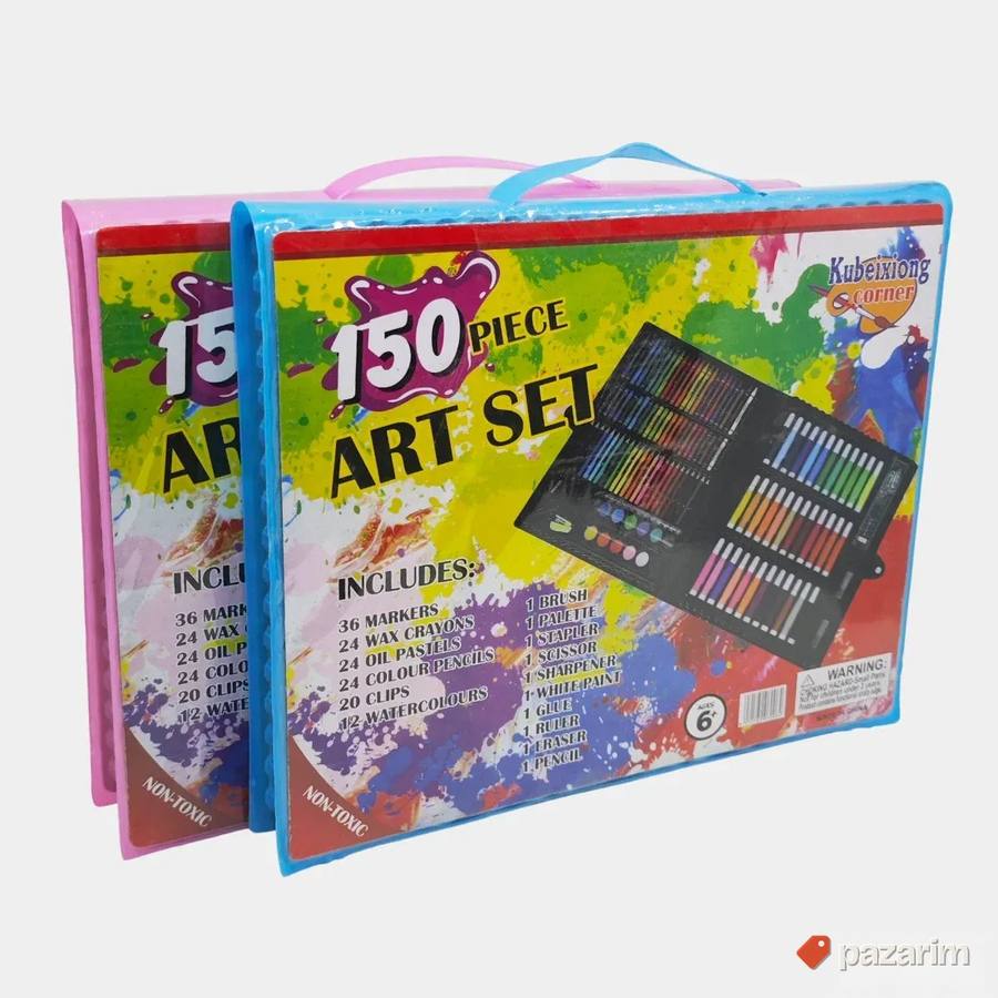HIT! Likovni Set "Kids" - Plavi i Roze 5