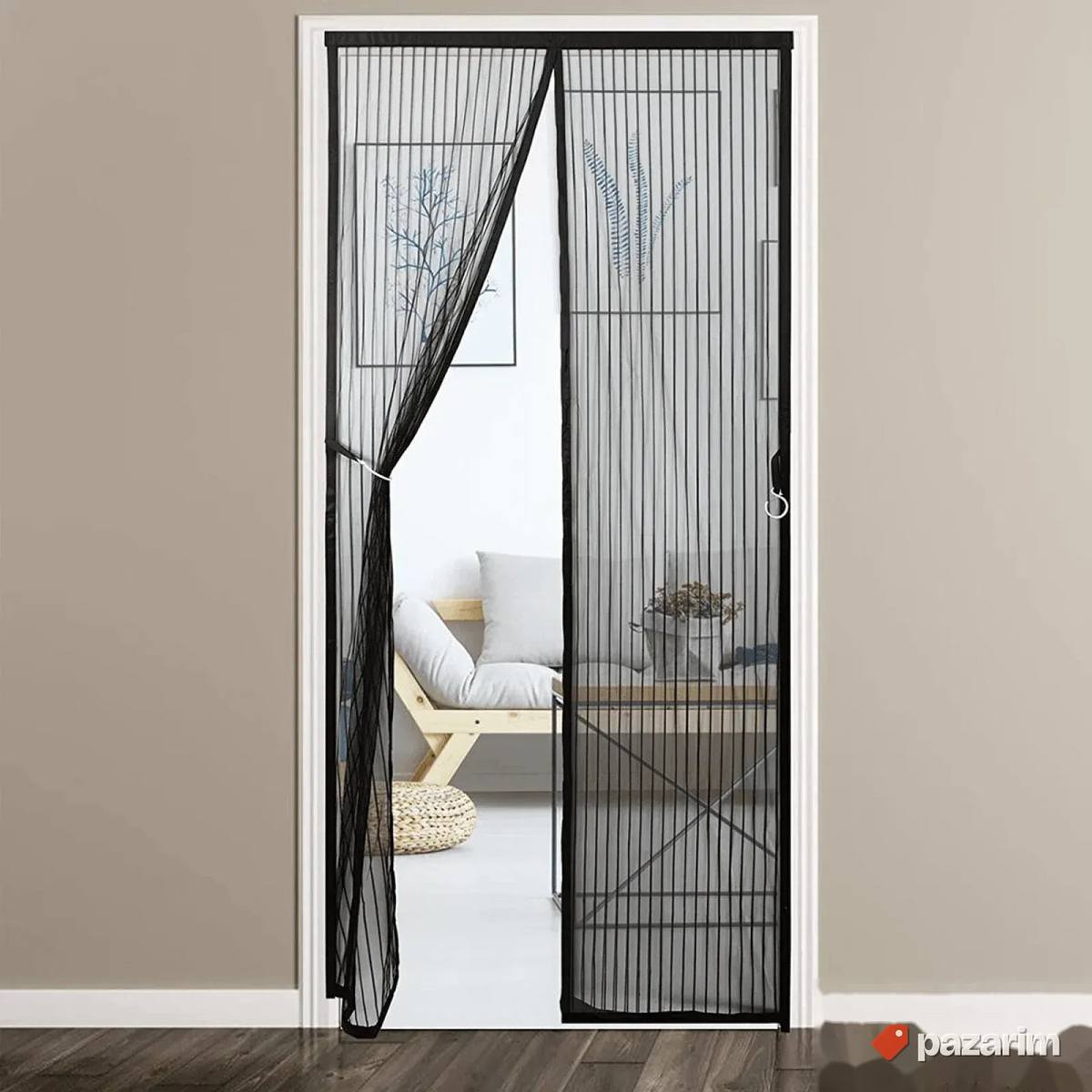 HIT! Magična Mreža Za Komarce - Crna i Bež - 210x100cm 1