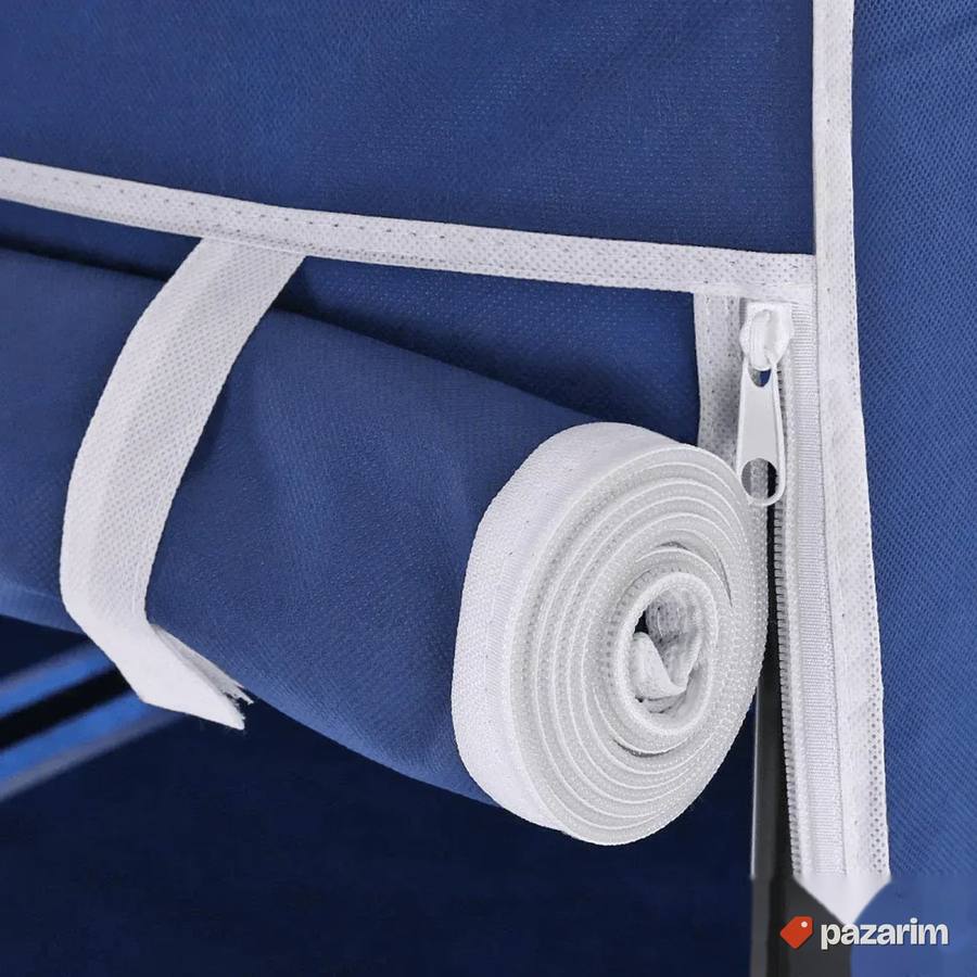 NOVO! Montažni Prenosni Ormar - 170x135cm Plavi i Crveni 7