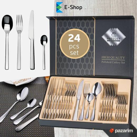 HIT! Pribor za Jelo - Set od 24 dela