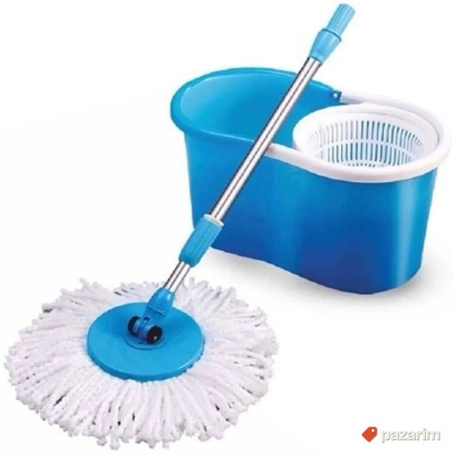 NOVO! Rotirajući Mop Čistač za Pod + 2 Krpe 2