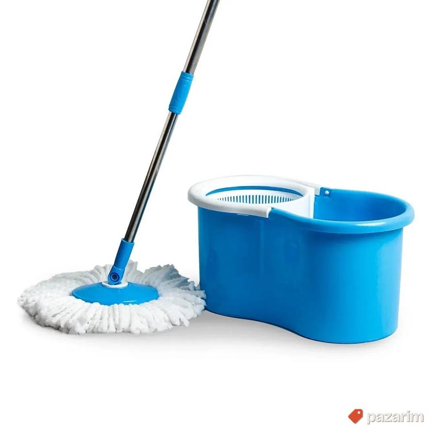 NOVO! Rotirajući Mop Čistač za Pod + 2 Krpe 3