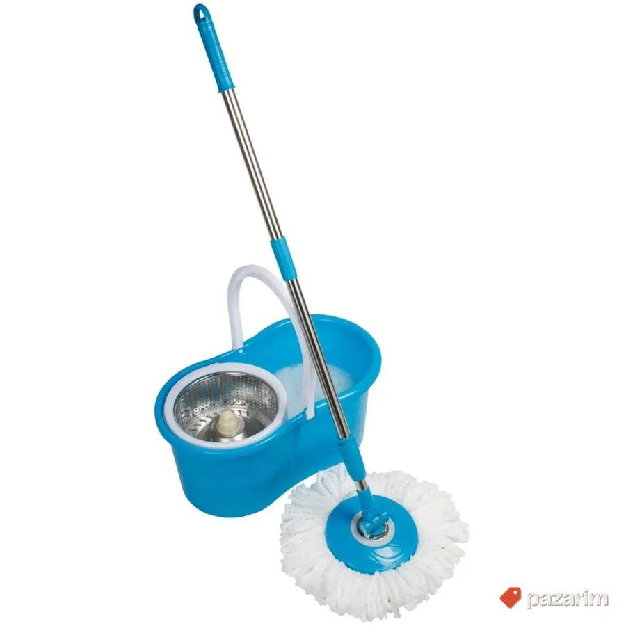 NOVO! Rotirajući Mop Čistač za Pod + 2 Krpe 4