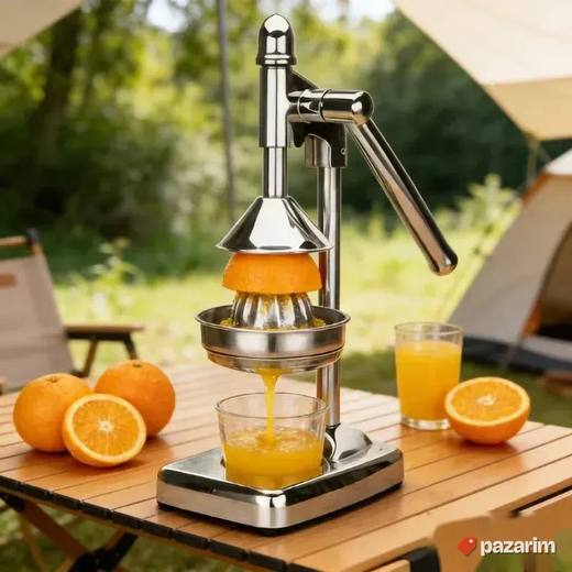 NOVO! Ručni Retro Sokovnik od INOXA - metalni