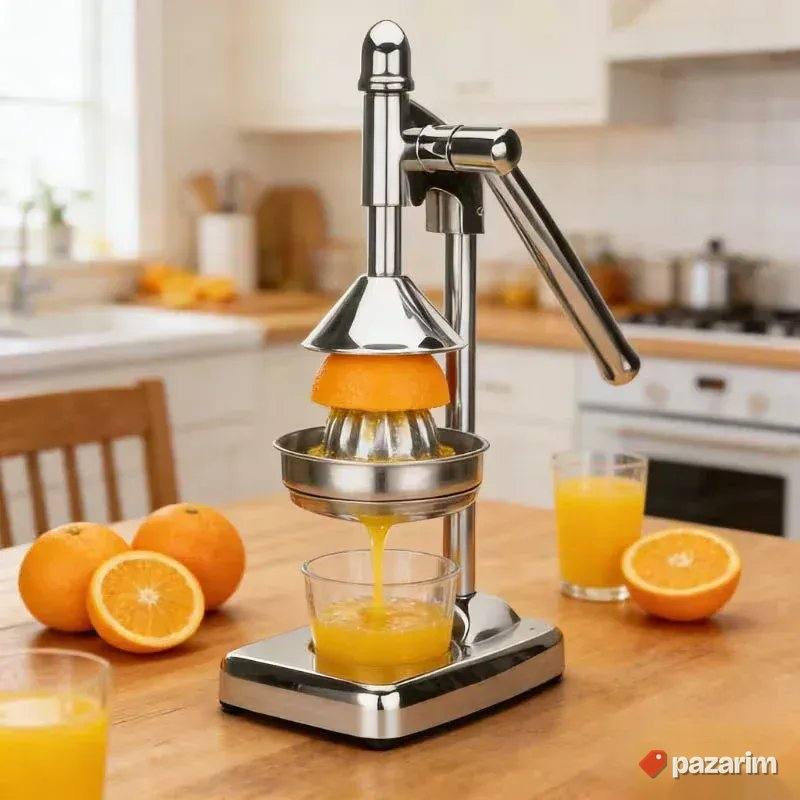 NOVO! Ručni Retro Sokovnik od INOXA - metalni 7