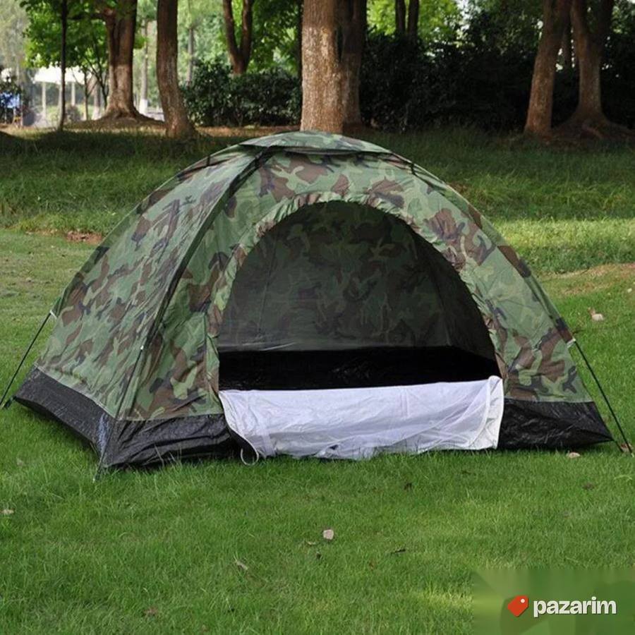 NOVO! Military Print Šator za 3 osobe 2