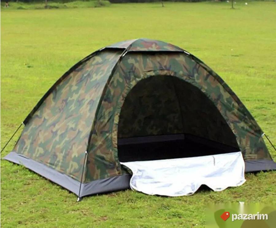 NOVO! Military Print Šator za 3 osobe 5