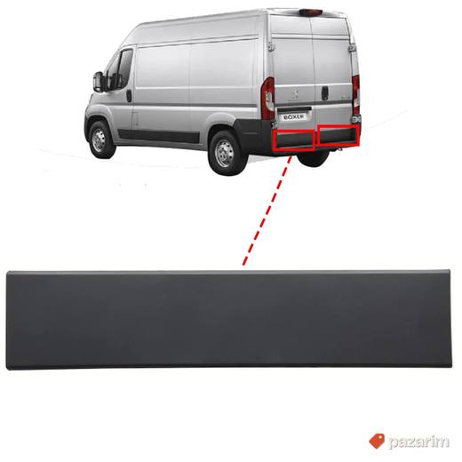 Lajsna zadnjih vrata Ducato Boxer Jumper 06- leva 735423005
