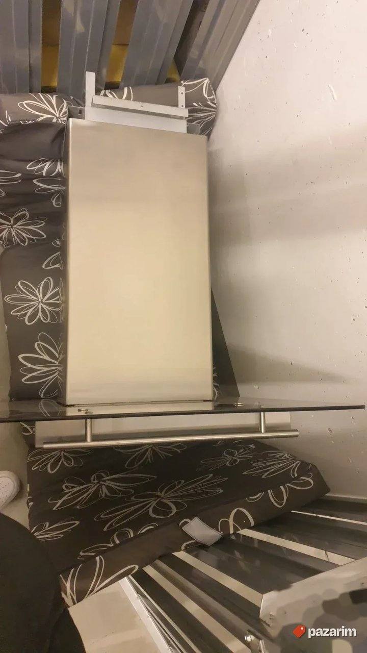 Praktično nov ostrvski aspirator 60x90 cm – inox/staklo – TO 6