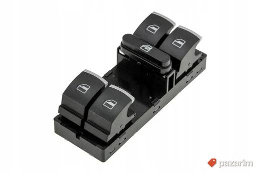 Prekidac podizaca prozora VW Golf 5/6 Passat B7 2010- hrom