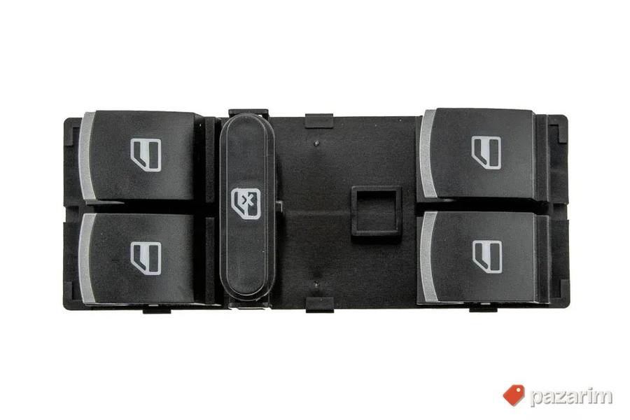 Prekidac podizaca prozora VW Golf 5/6 Passat B7 2010- hrom 2