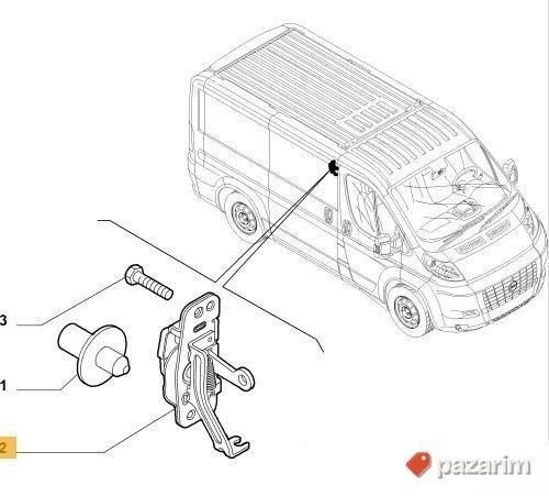 Brava vrata Ducato Boxer Jumper 2006-2014 bocna gore desna 3