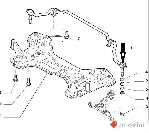 Stabilizator FIAT DUCATO BOXER JUMPER 1994-2012 KPL 2