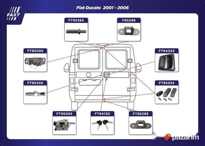 Zabravak brave Ducato Boxer Jumper 94> gore granicnik brava 2