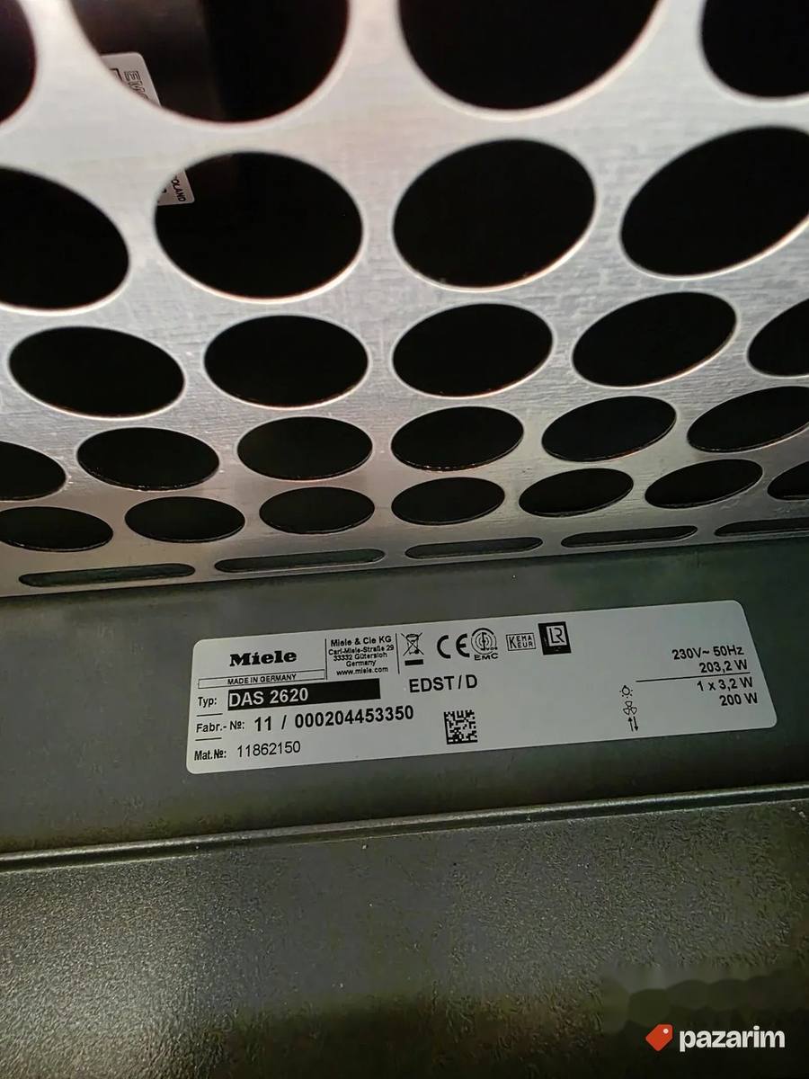 Miele DAS 2620, ugradni teleskopski (izvlačni) aspirator 5