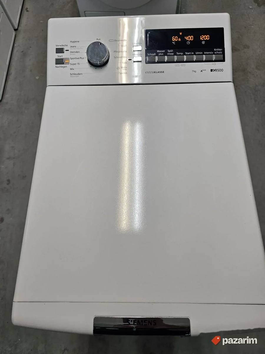 Simens iQ500 top loader - punjenje odozgo 4