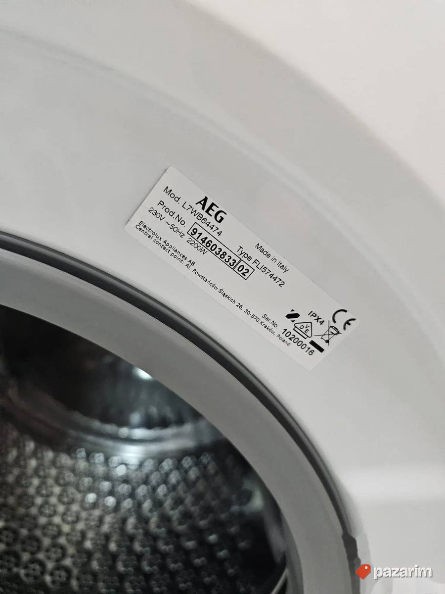 AEG serie 7000 kombinovana mašina za pranje i sušenje 8