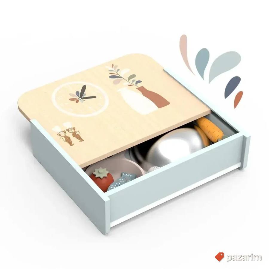 Premium drvene igracke Speedy Monkey Set Mali kuvar 3