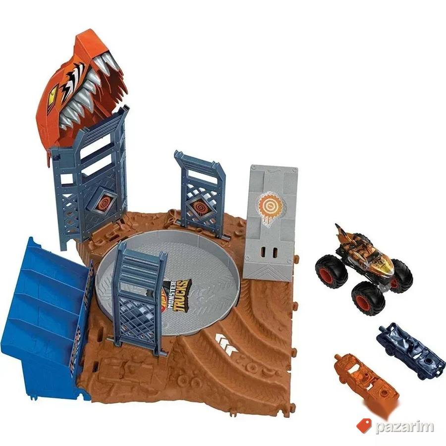 Hot Wheels Igračka Arena Smashers Tigar-ajkula 4