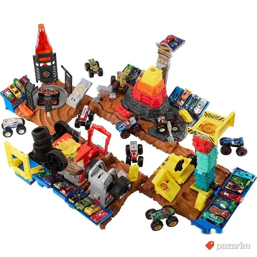 Hot Wheels Igračka Arena Smashers Tigar-ajkula 8
