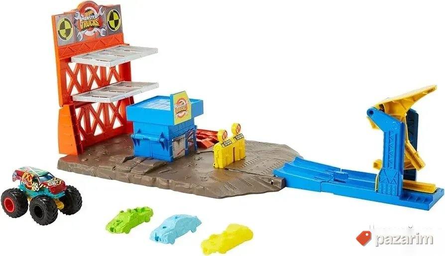 Hot Wheels Monster Truck Set Sa Ispaljivačem 2
