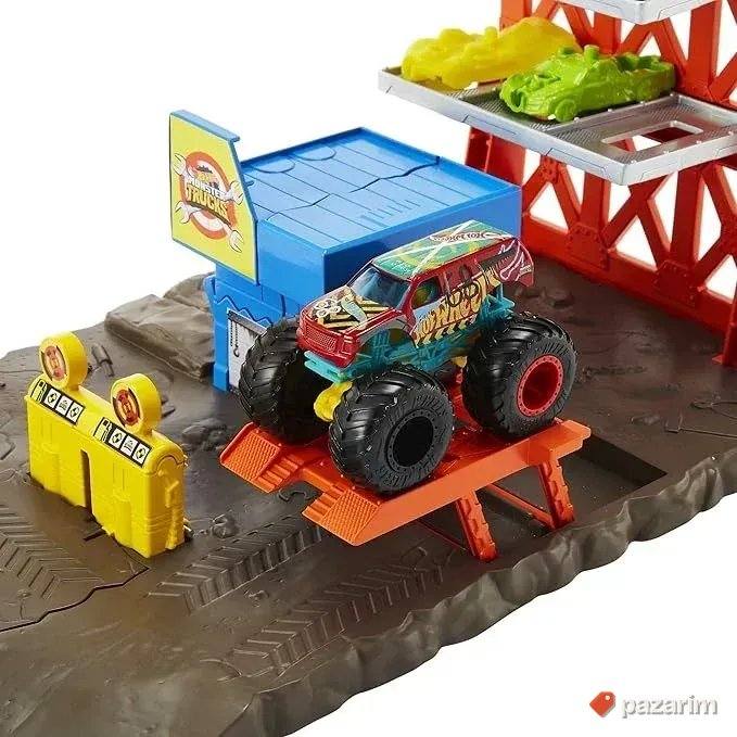 Hot Wheels Monster Truck Set Sa Ispaljivačem 5