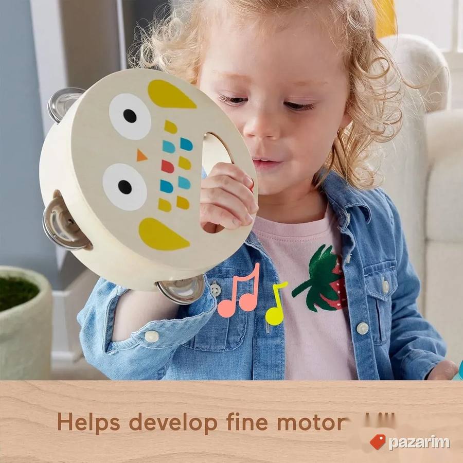 Fisher Price drveni muzički set 6kom 3