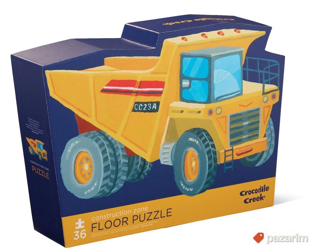 Crocodile Creek-Maxi puzzle Gradjevinska vozila 1