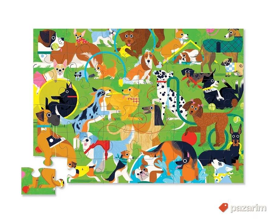 Crocodile Creek-Maxi puzzle Razigrane kuce 2