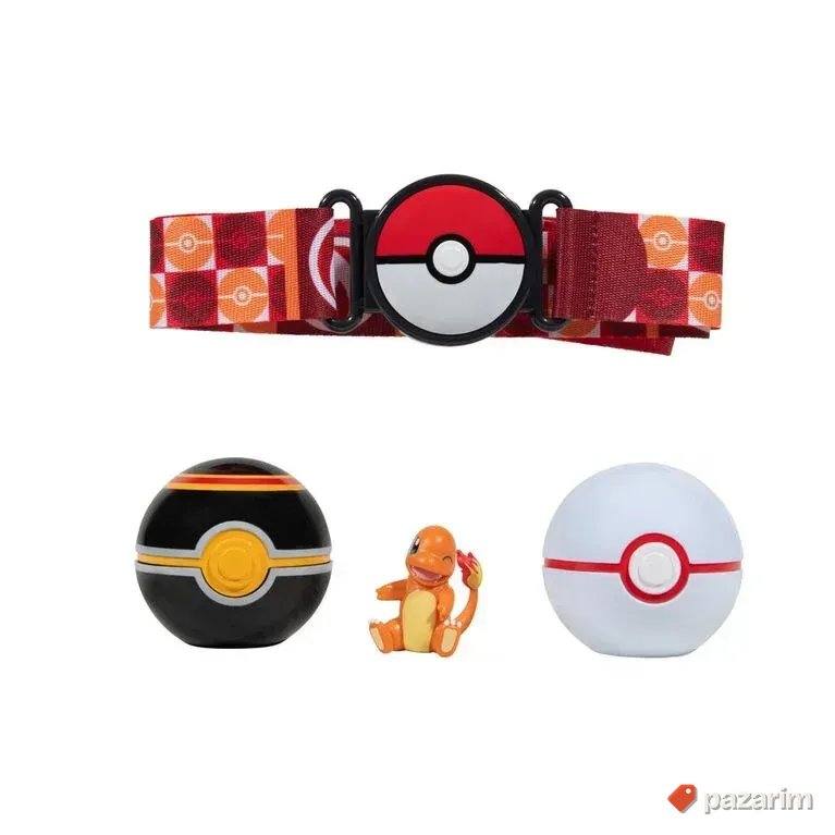 Pokemon kugle na kaišu sa figurom Charmander 4