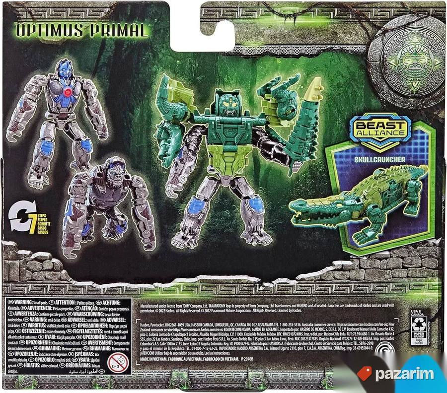 Transformers Rice of the Beast Optimus Primal Skullcruncher 6