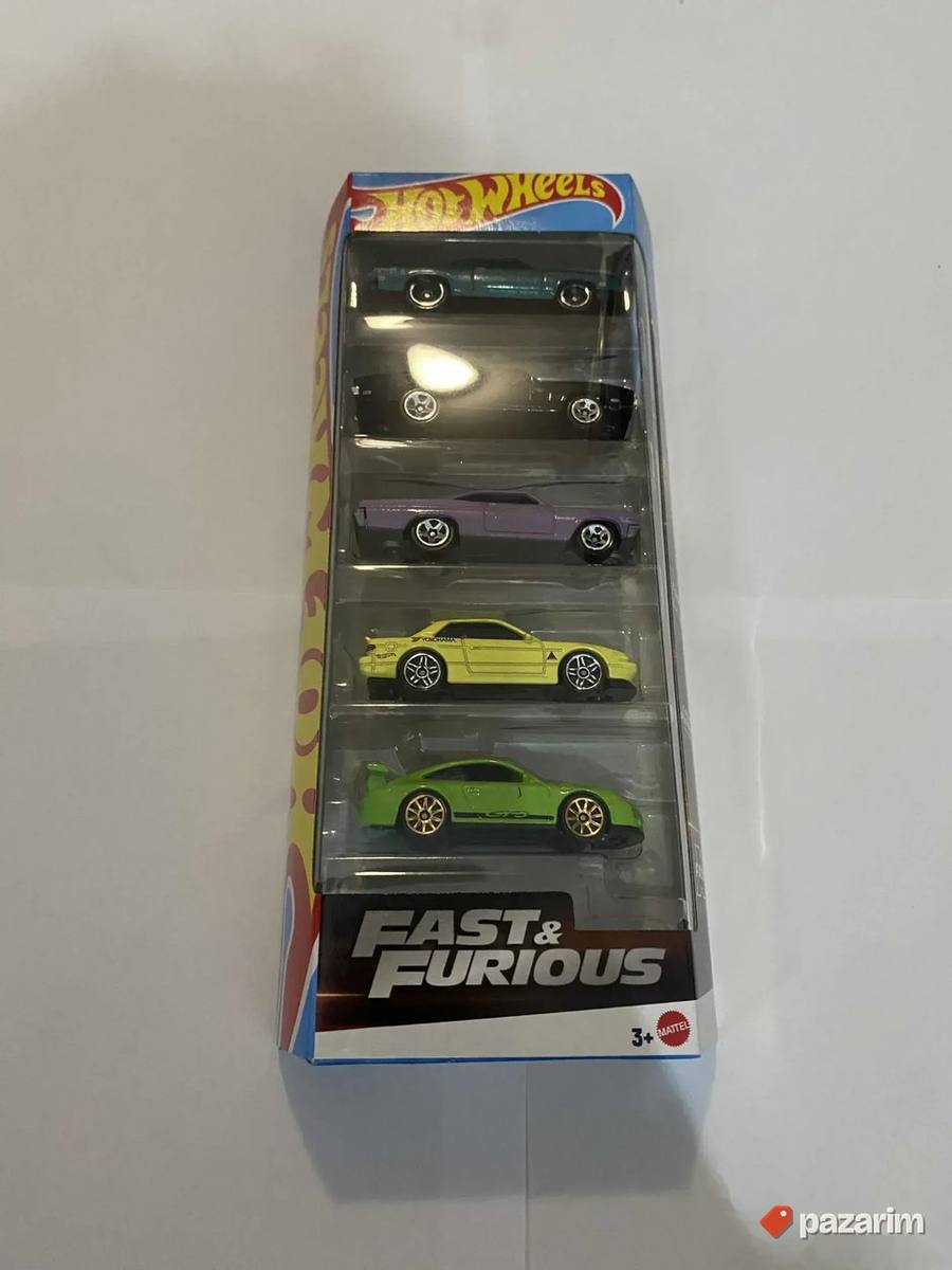 Hot Wheels Fast and Furious Set 5 autica 2