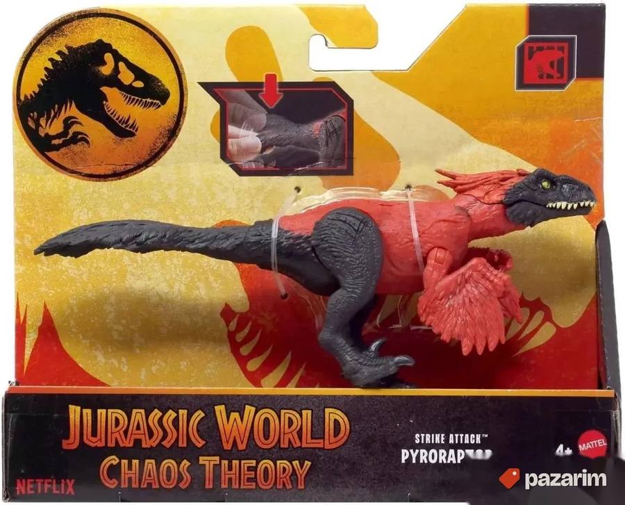 Jurassic World Pyroraptor dinosaurus 3