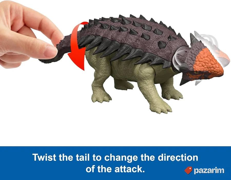 Jurassic World Ankylosaurus dinosaurus sa zvukom 4